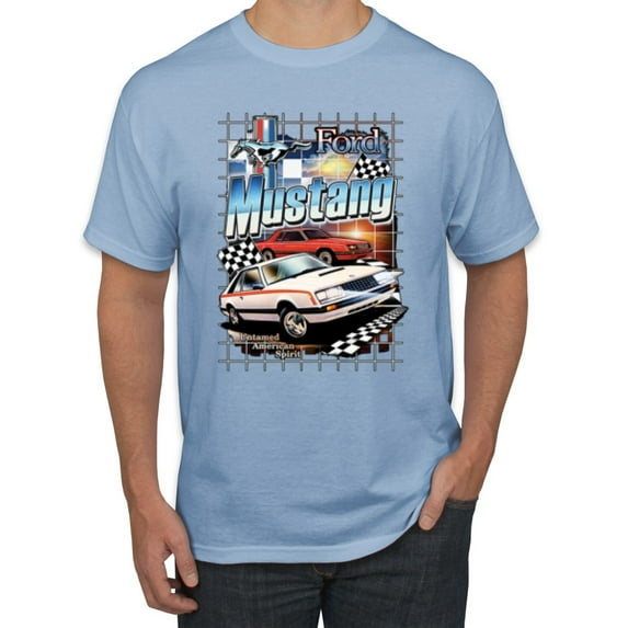 Wild Bobby Mustang Untamed American Spirit Ford Men Tee
