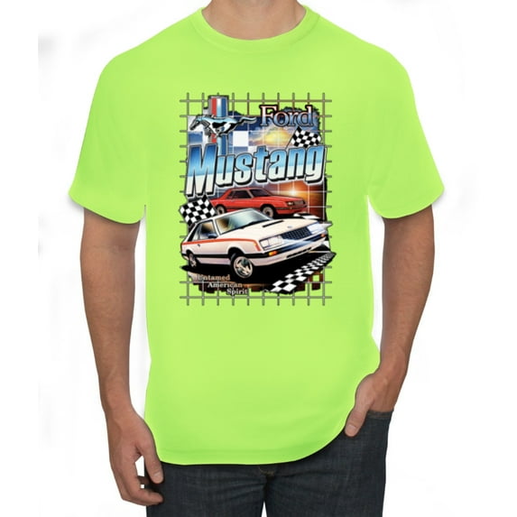 Wild Bobby Mustang Untamed American Spirit Ford Men Tee
