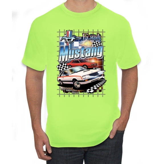 Wild Bobby Mustang Untamed American Spirit Ford Men Tee