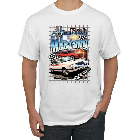 Wild Bobby Mustang Untamed American Spirit Ford Men Tee
