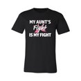 thumbnail image 1 of Wild Bobby My Aunt's Fight Is My Fight | Breast Cancer Pink Ribbon Fight Family Support Breast Cancer Awareness Unisex Premium T-Shirt, 1 of 5