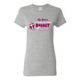 thumbnail image 1 of Wild Bobby My God is Stronger Than Breast Cancer Paint Splatter Cross Breast Cancer Awareness Women Graphic Tee, Heather Grey, 3X-Large, 1 of 6