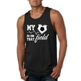 thumbnail image 1 of Wild Bobby, My Heart Is On That Soccer Field, Sports, Men Graphic Tank Top, Black, XX-Large, 1 of 4