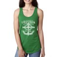 thumbnail image 1 of Wild Bobby, My Savior Is Tougher Than Nails Revelation 1:18, Inspirational Christian, Women Racerback Tank Top, Kelly, Large, 1 of 5