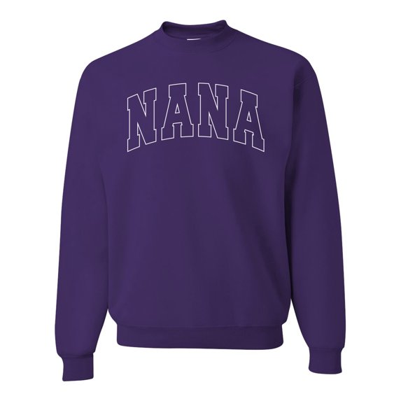 Wild Bobby NANA Varsity Letters Unisex Crewneck Sweatshirt