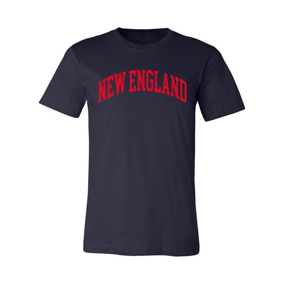 Wild Bobby New England NE American Football Cities | Classic Varsity College Style Fantasy Fan, Trendy Team Streetwear Sports Unisex Premium T-shirt
