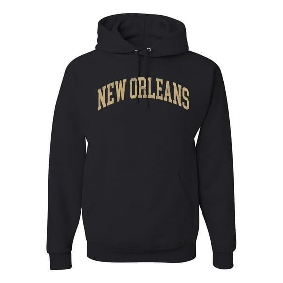 Wild Bobby New Orleans NO American Football Cities | Classic Varsity College Style Fantasy Fan, Trendy Team Streetwear Sports Unisex Hoodie Sweatshirt