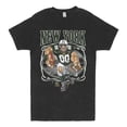 thumbnail image 1 of Wild Bobby, New York Fan NY Football, Sports, Unisex Vintage Crewneck Tee, Vintage Black, Small, 1 of 4