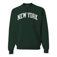 thumbnail image 1 of Wild Bobby New York NYJ American Football Cities | Classic Varsity College Style Fantasy Fan, Trendy Team Streetwear Sports Unisex Crewneck Sweatshirt, 1 of 6