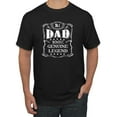 thumbnail image 1 of Wild Bobby, No. 1 Dad Genuine Legend Father's Day Men's Tee, Black, Small, 1 of 6