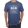 thumbnail image 1 of Wild Bobby, No. 1 Dad Genuine Legend Father's Day Men's Tee, Vintage Heather Blue, Large, 1 of 6