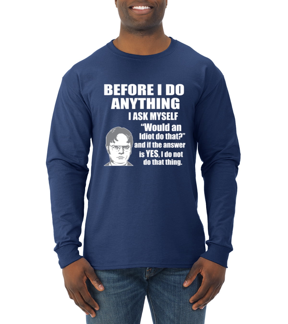 dwight howling wolf shirt