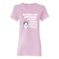 thumbnail image 1 of Wild Bobby, Office Dwight Quote Before I Do Anything, Pop Culture, Women Graphic Tee, Light Pink, 3X-Large, 1 of 4