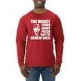 thumbnail image 1 of Wild Bobby, Office Prison Mike Dementors Michael Scott, Pop Culture, Men Long Sleeve Shirt, Red, Small, 1 of 4