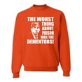 thumbnail image 1 of Wild Bobby, Office Prison Mike Dementors Michael Scott, Pop Culture, Unisex Crewneck Graphic Sweatshirt, Orange, X-Large, 1 of 4
