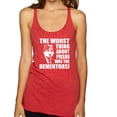 thumbnail image 1 of Wild Bobby, Office Prison Mike Dementors Michael Scott, Pop Culture, Women Tri-Blend Racerback Tank Top, Vintage Red, Large, 1 of 4