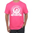 thumbnail image 1 of Wild Bobby, Office Schrute Farms Beets Always Fresh, Pop Culture, Men Graphic Tee, Neon Pink, 3X-Large, 1 of 4