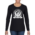 thumbnail image 1 of Wild Bobby, Office Schrute Farms Beets Always Fresh, Pop Culture, Women Graphic Long Sleeve Tee, Black, Small, 1 of 4
