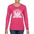 thumbnail image 1 of Wild Bobby, Office Schrute Farms Beets Always Fresh, Pop Culture, Women Graphic Long Sleeve Tee, Fuschia, X-Large, 1 of 4