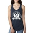 thumbnail image 1 of Wild Bobby, Office Schrute Farms Beets Always Fresh, Pop Culture, Women Racerback Tank Top, Navy, Large, 1 of 4