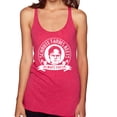 thumbnail image 1 of Wild Bobby, Office Schrute Farms Beets Always Fresh, Pop Culture, Women Tri-Blend Racerback Tank Top, Shocking Pink, Large, 1 of 4