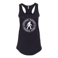 thumbnail image 1 of Wild Bobby Official Bigfoot Search Team Funny Sasquatch Pop Culture Women Racerback Tank Top, 1 of 6