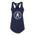 thumbnail image 1 of Wild Bobby Official Bigfoot Search Team Funny Sasquatch Pop Culture Women Racerback Tank Top, 1 of 6