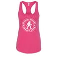 thumbnail image 1 of Wild Bobby Official Bigfoot Search Team Funny Sasquatch Pop Culture Women Racerback Tank Top, 1 of 6