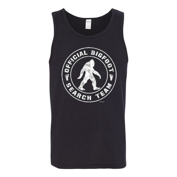Wild Bobby Official Bigfoot Search Team Funny Sasquatch Pop Culture Men Tank Top