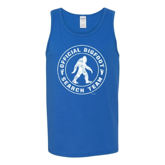 Wild Bobby Official Bigfoot Search Team Funny Sasquatch Pop Culture Men Tank Top