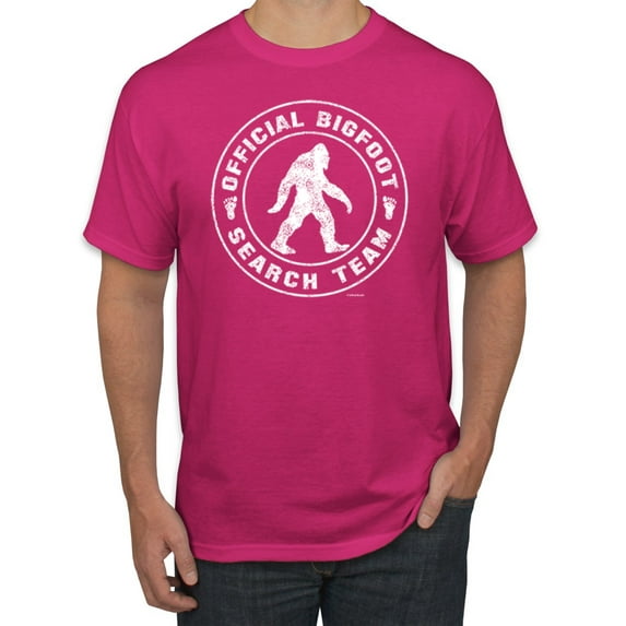 Wild Bobby Official Bigfoot Search Team Funny Sasquatch Pop Culture Men Tee