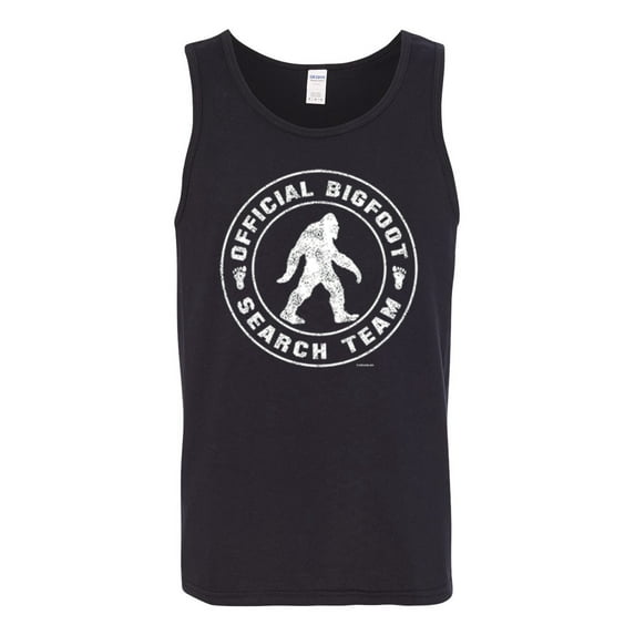 Wild Bobby Official Bigfoot Search Team Funny Sasquatch Pop Culture Men Tank Top
