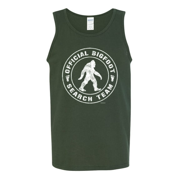 Wild Bobby Official Bigfoot Search Team Funny Sasquatch Pop Culture Men Tank Top