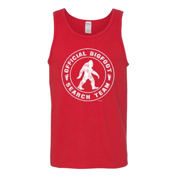 Wild Bobby Official Bigfoot Search Team Funny Sasquatch Pop Culture Men Tank Top