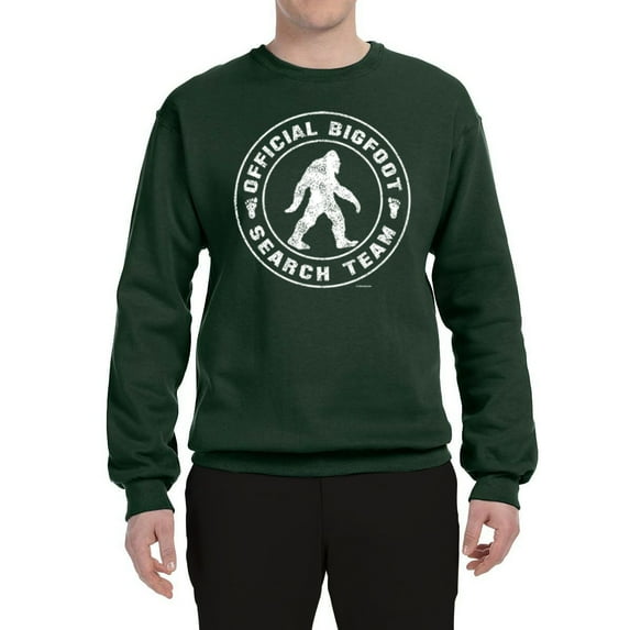 Wild Bobby Official Bigfoot Search Team Funny Sasquatch Pop Culture Unisex Crewneck Sweatshirt