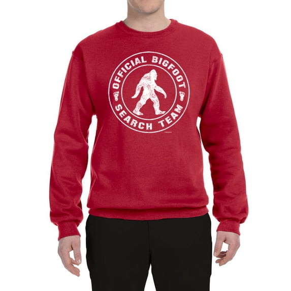 Wild Bobby Official Bigfoot Search Team Funny Sasquatch Pop Culture Unisex Crewneck Sweatshirt