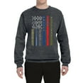 thumbnail image 1 of Wild Bobby, No One Fights Alone First Responder Dispatcher EMS Corrections Police Fire Military Unity, Pop Culture, Unisex Crewneck Graphic Sweatshirt, Charcoal, Small, 1 of 4