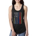 thumbnail image 1 of Wild Bobby, No One Fights Alone First Responder Dispatcher EMS Corrections Police Fire Military Unity, Pop Culture, Women Racerback Tank Top, Black, Small, 1 of 4