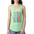 thumbnail image 1 of Wild Bobby, No One Fights Alone First Responder Dispatcher EMS Corrections Police Fire Military Unity, Pop Culture, Women Racerback Tank Top, Mint, Medium, 1 of 4