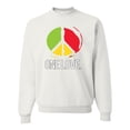 thumbnail image 1 of Wild Bobby One Love Peace 60s, Classic 1960s Rock n Roll Music Unisex Crewneck Sweatshirt, 1 of 5