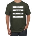 thumbnail image 1 of Wild Bobby, Only Talkin to Jesus Today Religious, Inspirational/Christian, Men's Graphic Tees, Military Green, Large, 1 of 3
