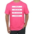 thumbnail image 1 of Wild Bobby, Only Talkin to Jesus Today Religious, Inspirational/Christian, Men's Graphic Tees, Neon Pink, Medium, 1 of 3