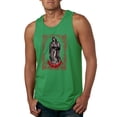 thumbnail image 1 of Wild Bobby, Our Lady of Guadalupe Blessed Virgin Mary Religious, Inspirational/Christian, Men Graphic Tank Top, Kelly, 2XL, 1 of 3