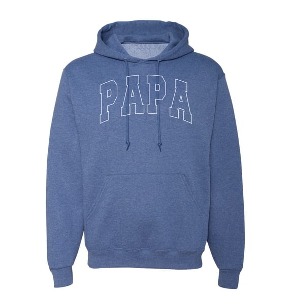 Wild Bobby PAPA Varsity Letters Unisex Hoodie Sweatshirt