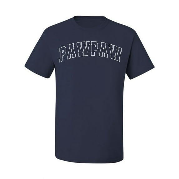 Wild Bobby PAWPAW Varsity Letters Men Tee