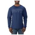 thumbnail image 1 of Wild Bobby POPPY Varsity Letters Men Long Sleeve Shirt, 1 of 6