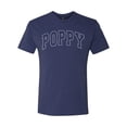 thumbnail image 1 of Wild Bobby POPPY Varsity Letters Men Premium Tri Blend Tee, 1 of 6