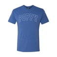 thumbnail image 1 of Wild Bobby POPPY Varsity Letters Men Premium Tri Blend Tee, 1 of 6