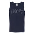 thumbnail image 1 of Wild Bobby POPPY Varsity Letters Men Tank Top, 1 of 6