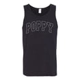 thumbnail image 1 of Wild Bobby POPPY Varsity Letters Men Tank Top, 1 of 6